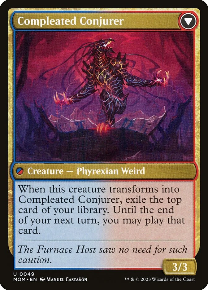 Captive Weird // Compleated Conjurer — other side