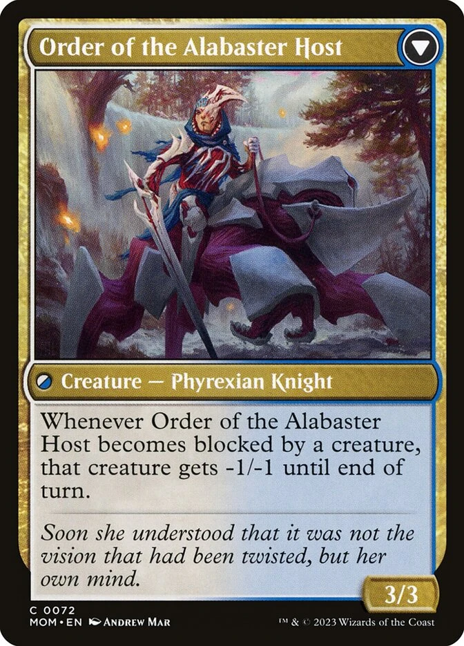 Order of the Mirror // Order of the Alabaster Host — other side