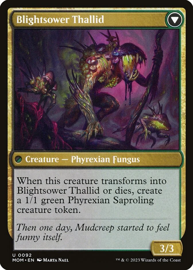 Blightreaper Thallid // Blightsower Thallid — other side