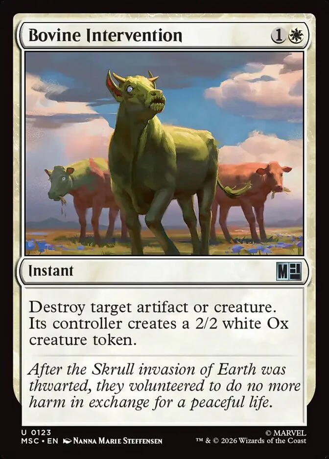 Bovine Intervention