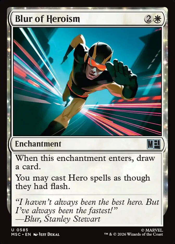 Blur of Heroism