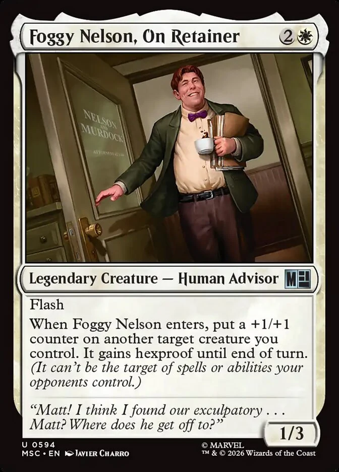 Foggy Nelson, On Retainer