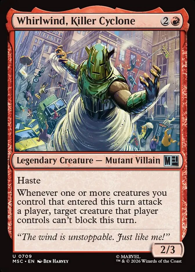 Whirlwind, Killer Cyclone
