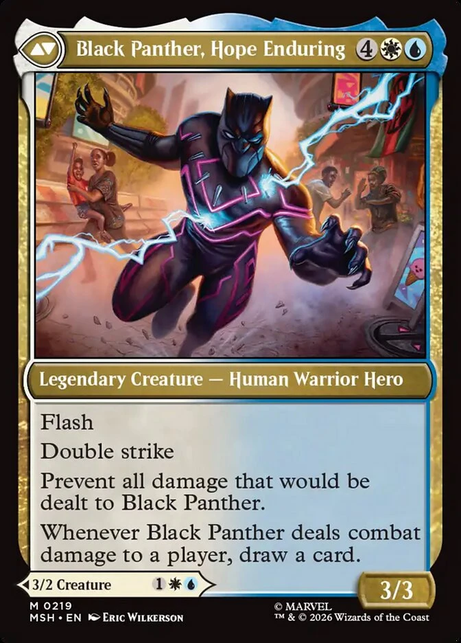 King T'Challa // Black Panther, Hope Enduring — other side
