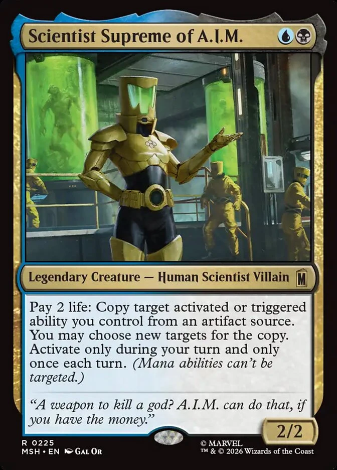 Scientist Supreme of A.I.M.