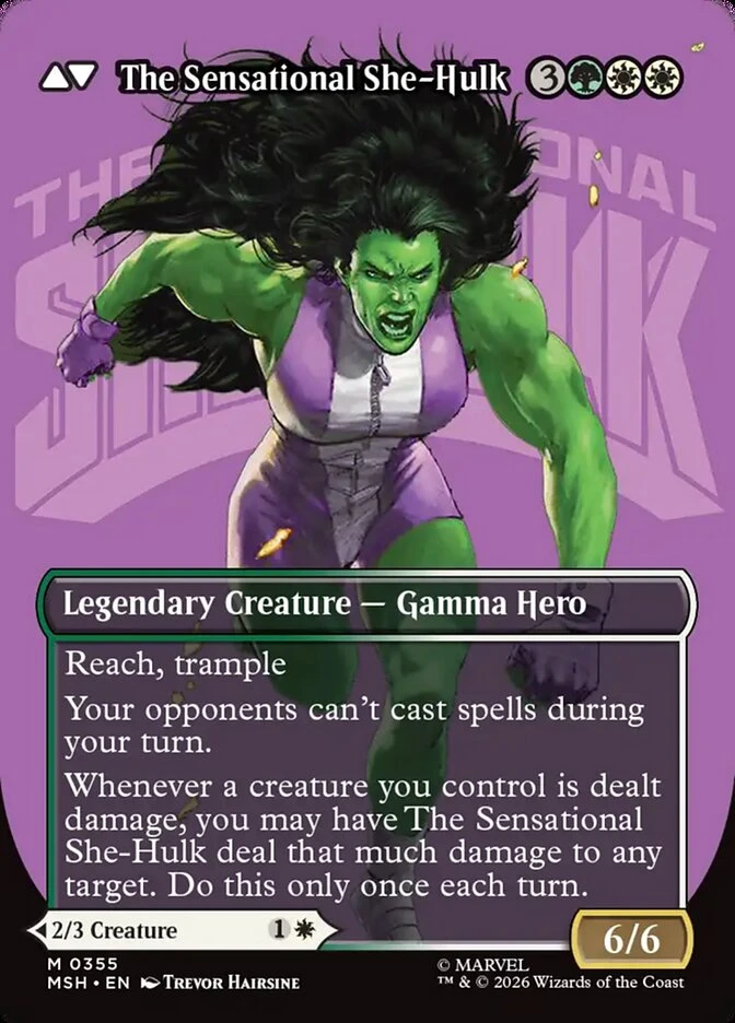 Jennifer Walters // The Sensational She-Hulk — other side