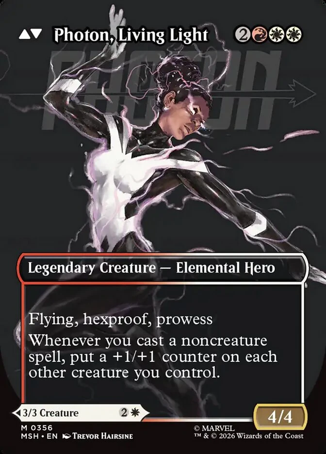 Monica Rambeau // Photon, Living Light — other side