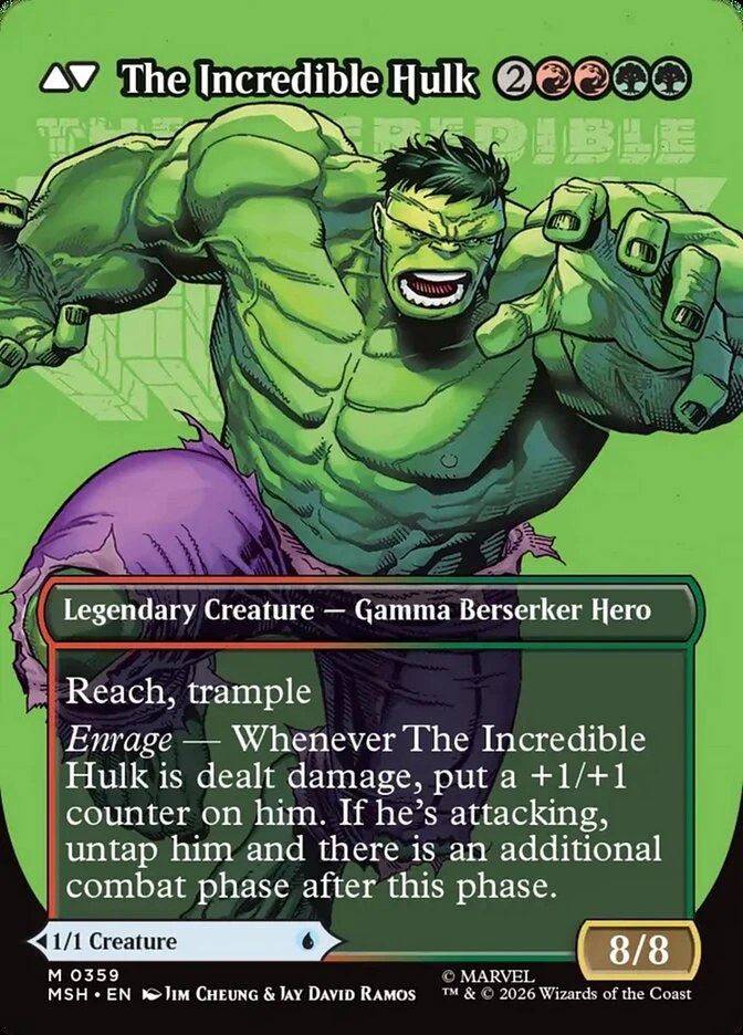 Bruce Banner // The Incredible Hulk — other side