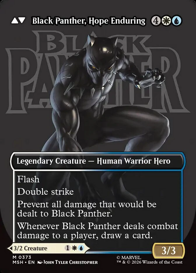 King T'Challa // Black Panther, Hope Enduring — other side