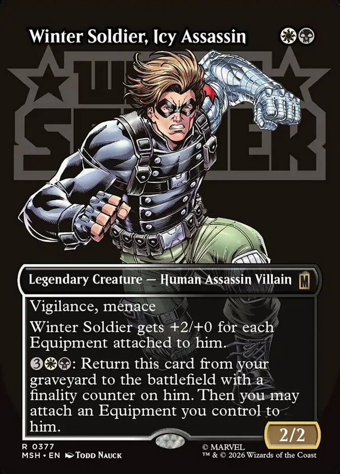 Winter Soldier, Icy Assassin