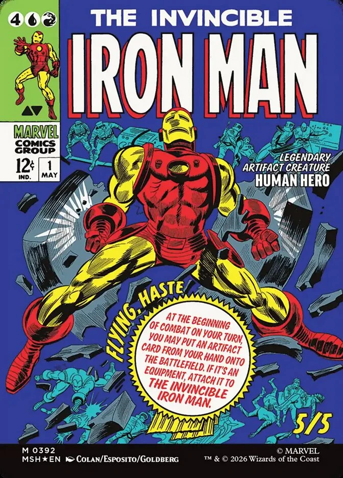 Tony Stark // The Invincible Iron Man — other side