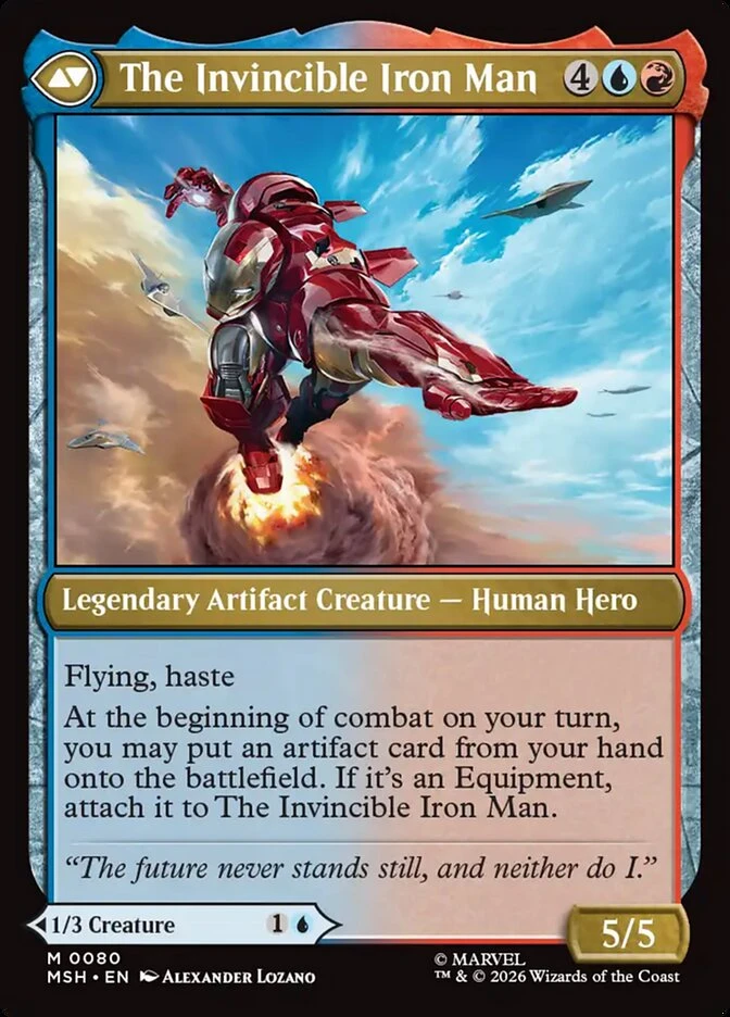 Tony Stark // The Invincible Iron Man — other side