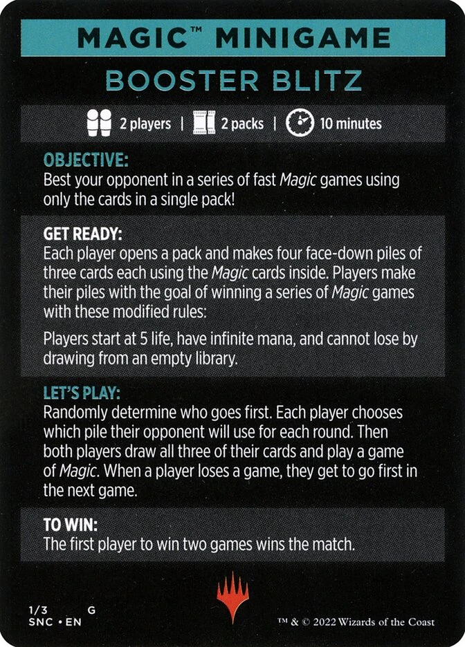 Booster Blitz