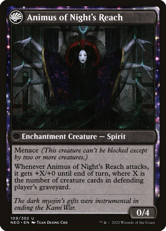 The Long Reach of Night // Animus of Night's Reach — other side