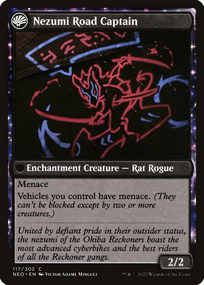 Okiba Reckoner Raid // Nezumi Road Captain — other side