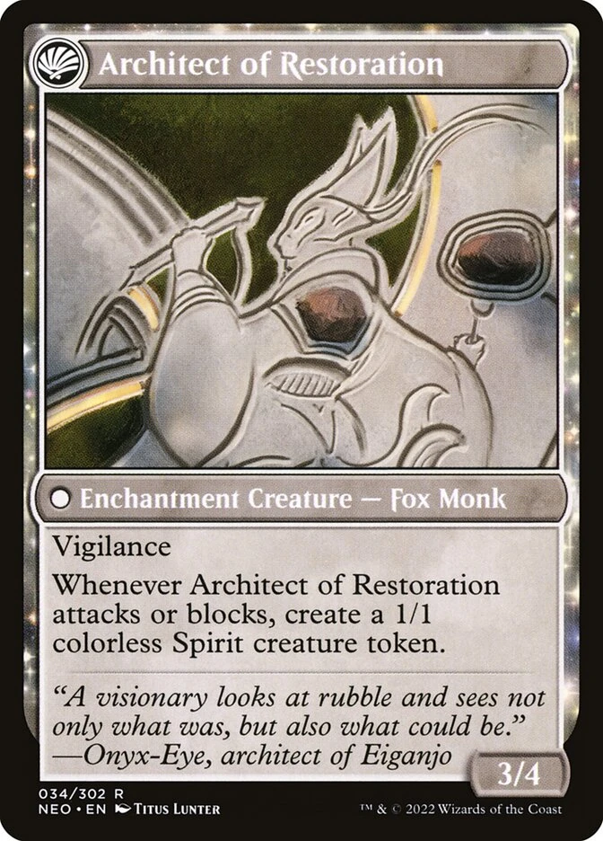 The Restoration of Eiganjo // Architect of Restoration — other side
