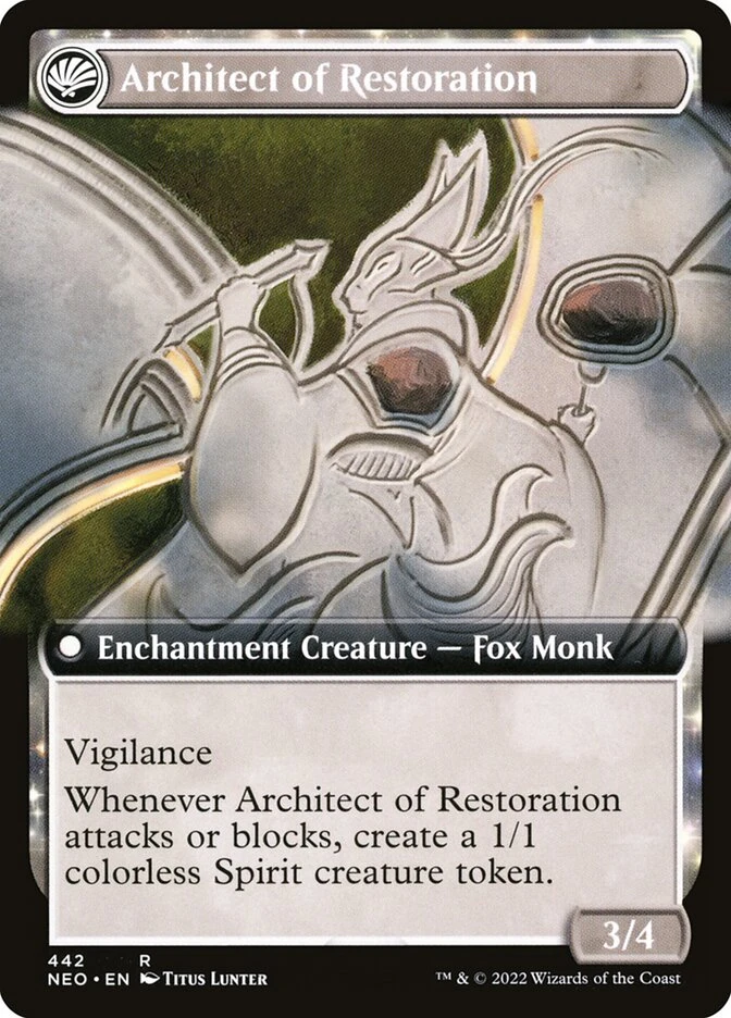 The Restoration of Eiganjo // Architect of Restoration — other side