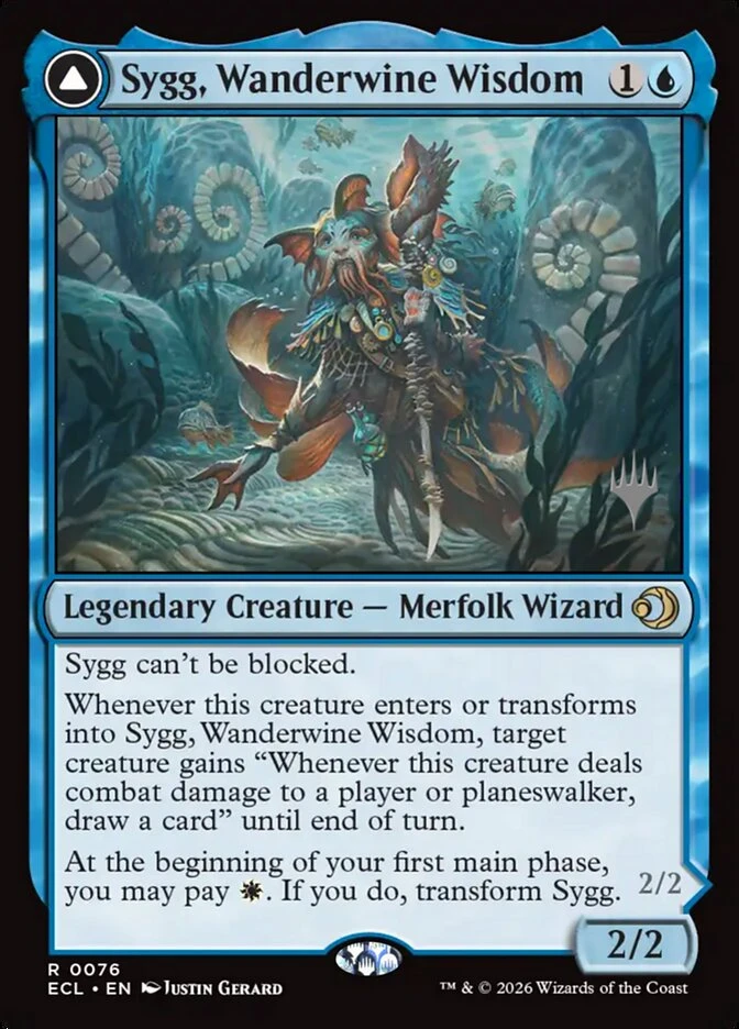 Sygg, Wanderwine Wisdom // Sygg, Wanderbrine Shield