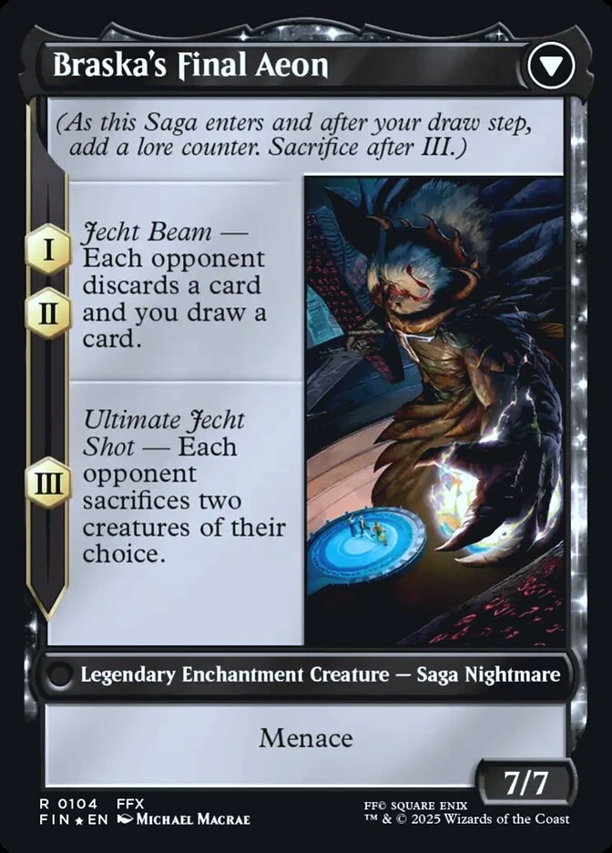 Jecht, Reluctant Guardian // Braska's Final Aeon — other side