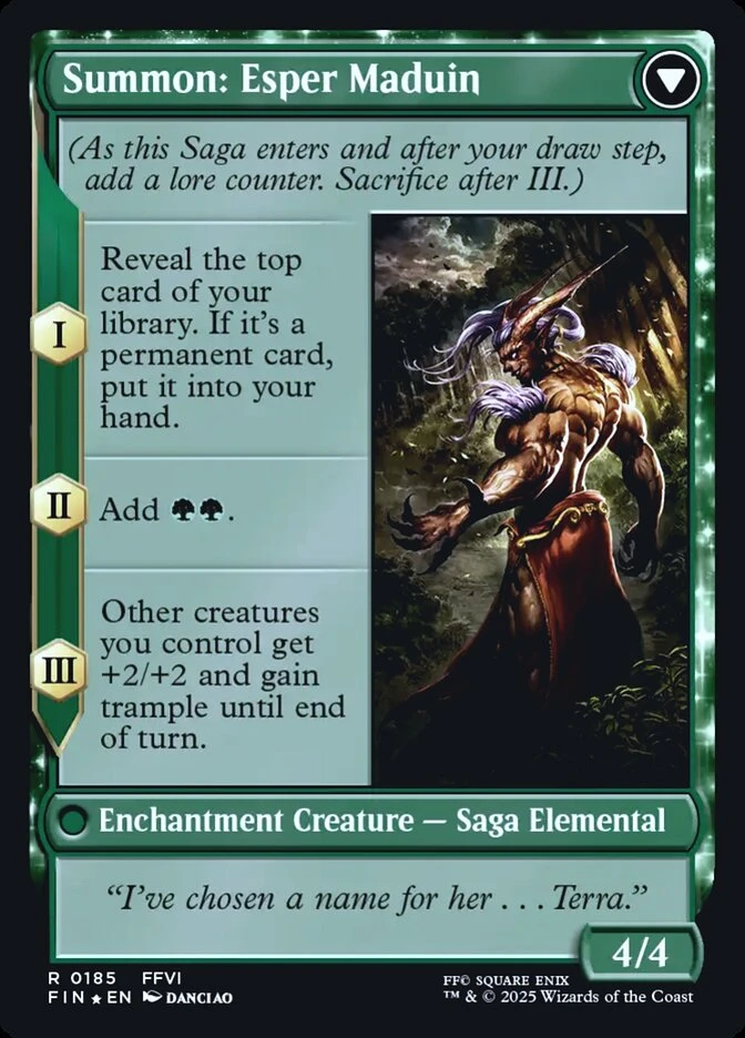 Esper Origins // Summon: Esper Maduin — other side