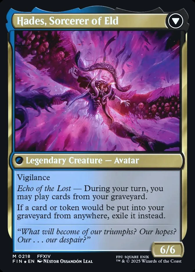 Emet-Selch, Unsundered // Hades, Sorcerer of Eld — other side