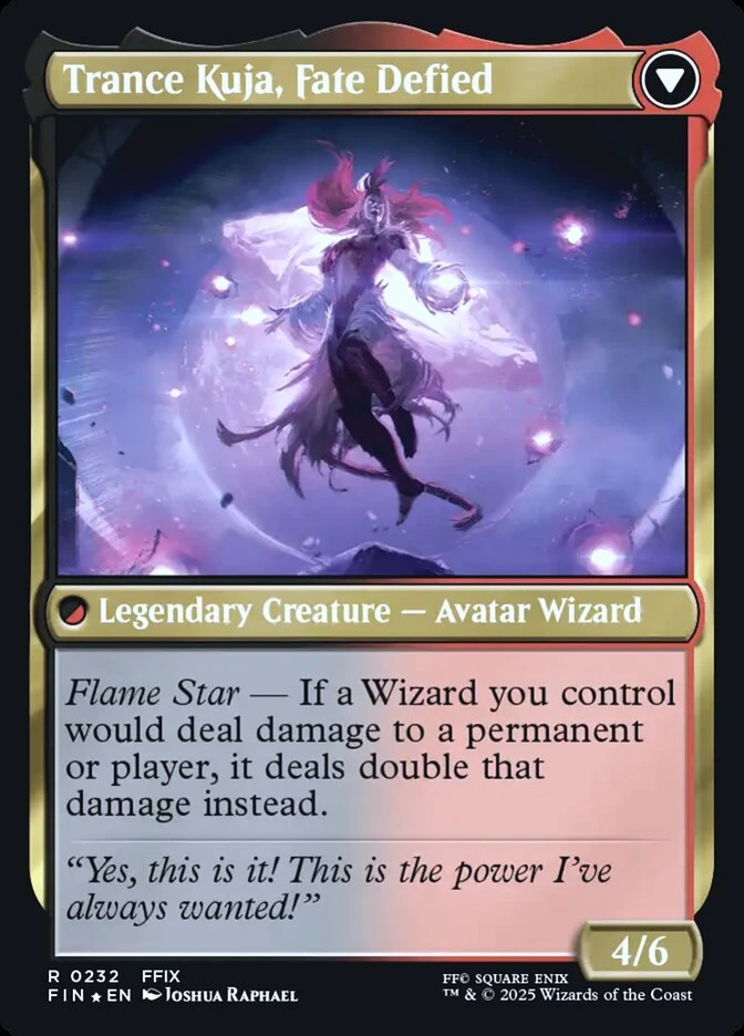 Kuja, Genome Sorcerer // Trance Kuja, Fate Defied — other side