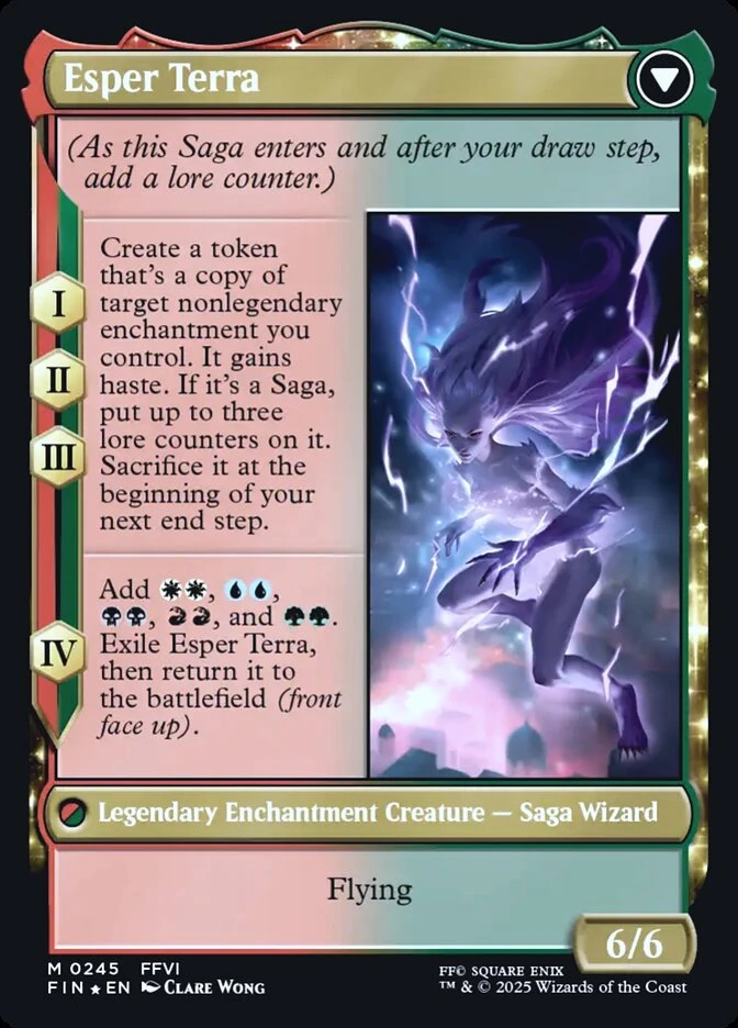 Terra, Magical Adept // Esper Terra — other side