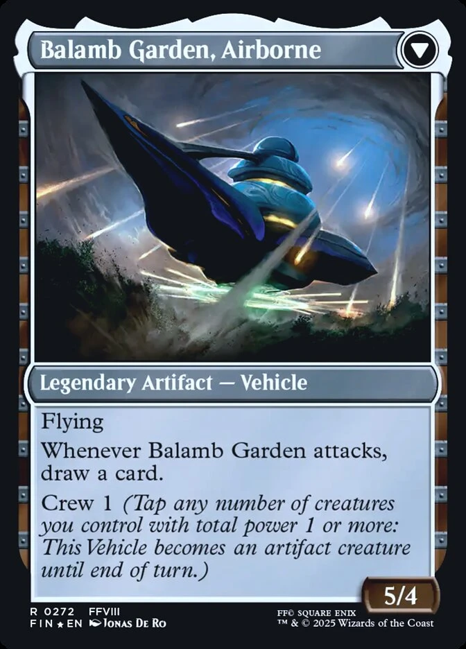 Balamb Garden, SeeD Academy // Balamb Garden, Airborne — other side