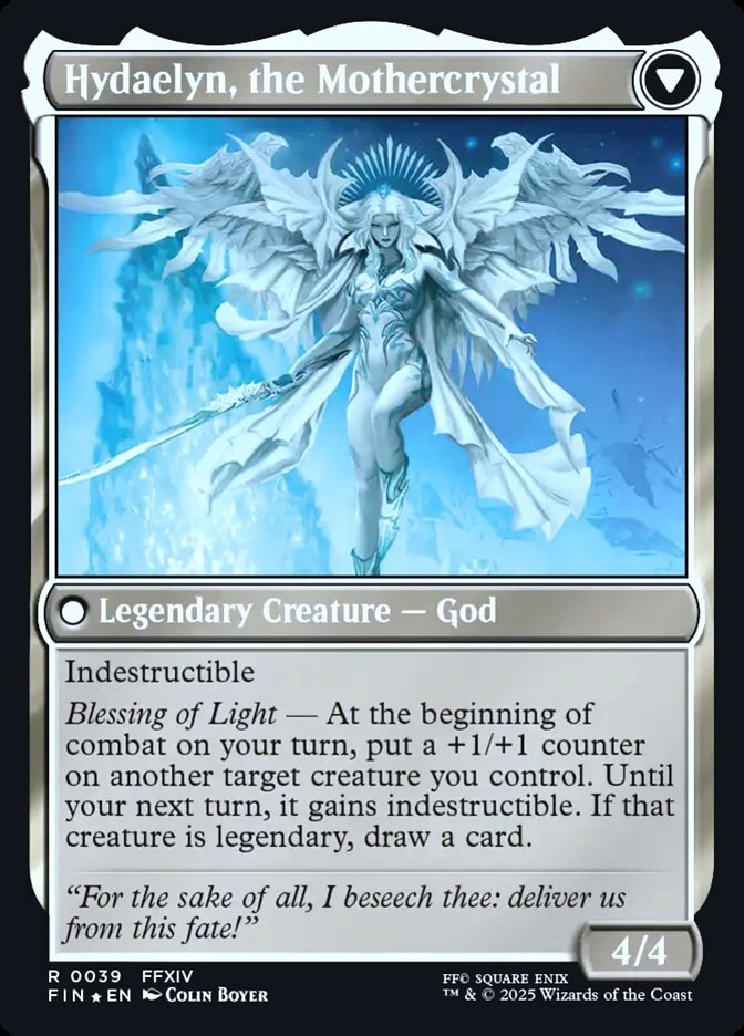 Venat, Heart of Hydaelyn // Hydaelyn, the Mothercrystal — other side