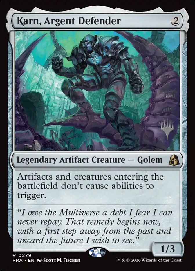 Karn, Argent Defender