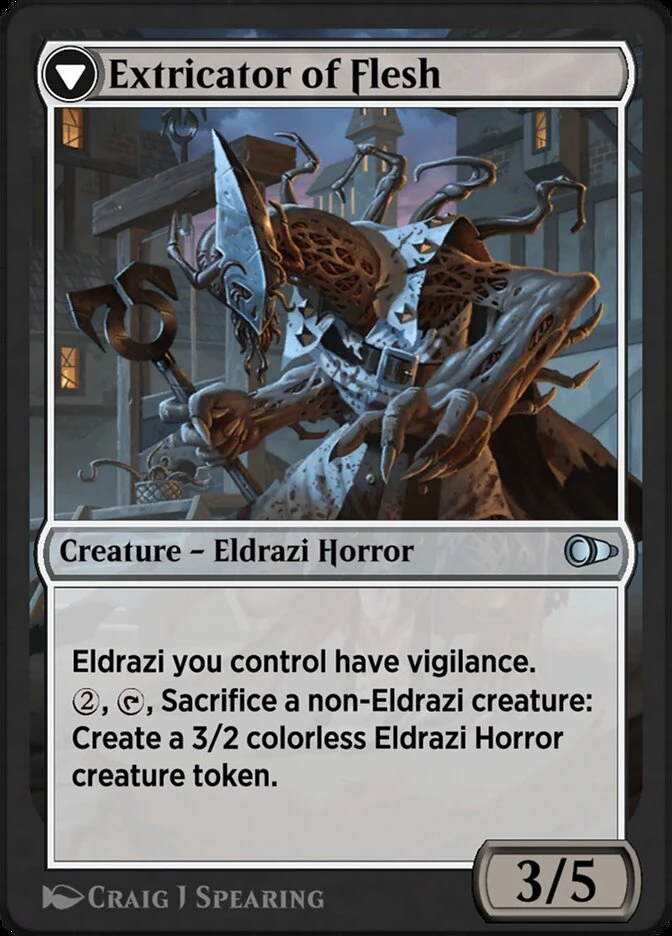 Extricator of Sin // Extricator of Flesh — other side