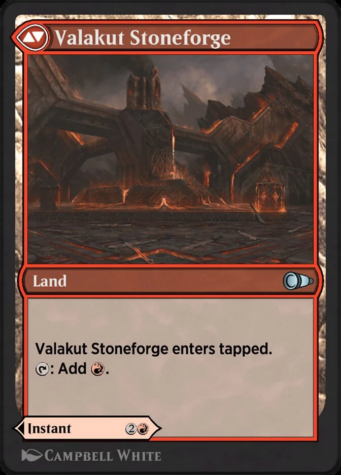 Valakut Awakening // Valakut Stoneforge — other side