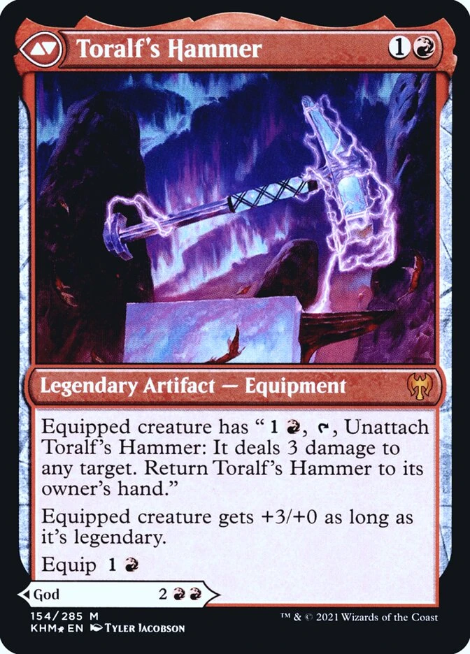 Toralf, God of Fury // Toralf's Hammer — other side