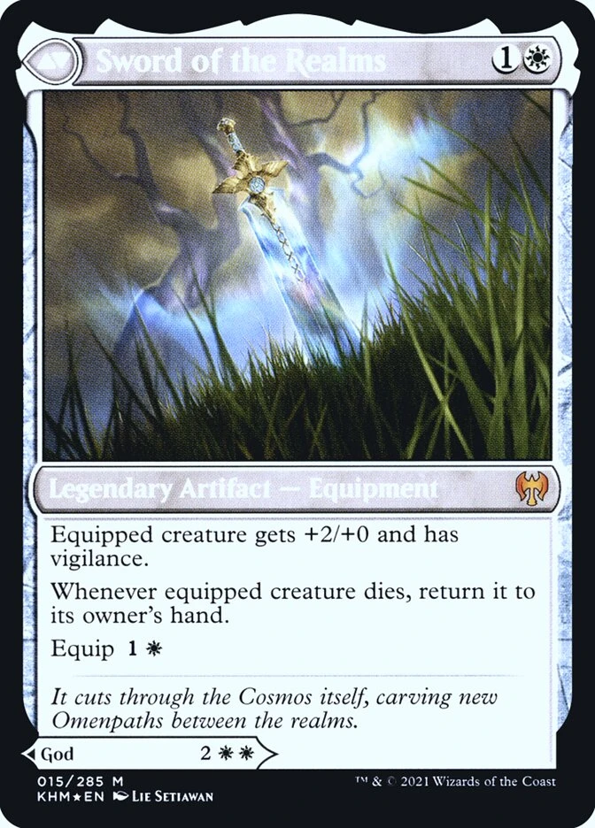 Halvar, God of Battle // Sword of the Realms — other side