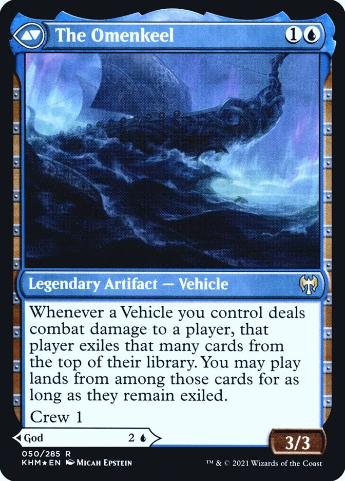Cosima, God of the Voyage // The Omenkeel — other side