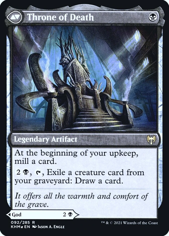 Egon, God of Death // Throne of Death — other side