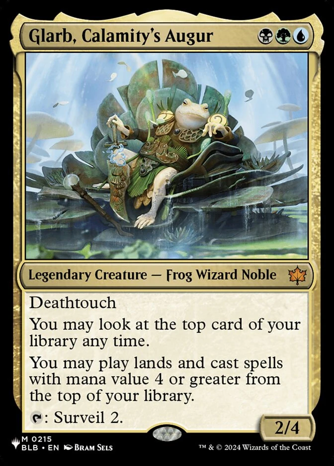 Glarb, Calamity's Augur