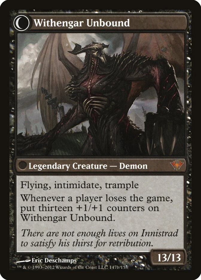 Elbrus, the Binding Blade // Withengar Unbound — other side