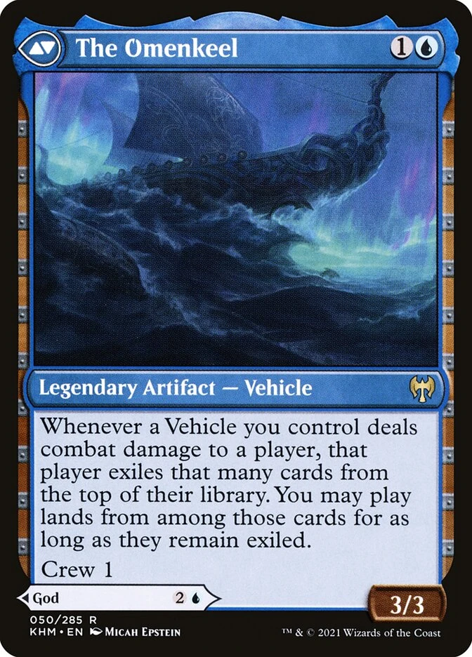 Cosima, God of the Voyage // The Omenkeel — other side