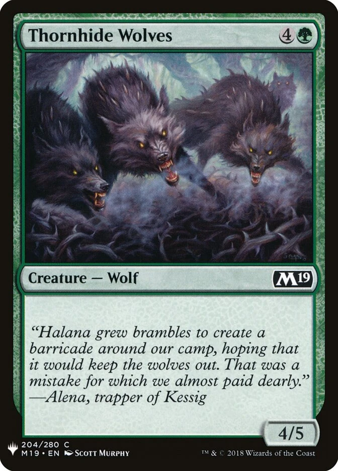 Thornhide Wolves