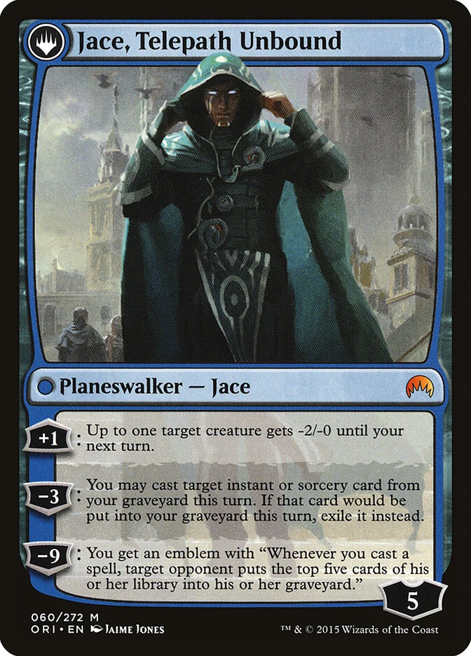 Jace, Vryn's Prodigy // Jace, Telepath Unbound — other side