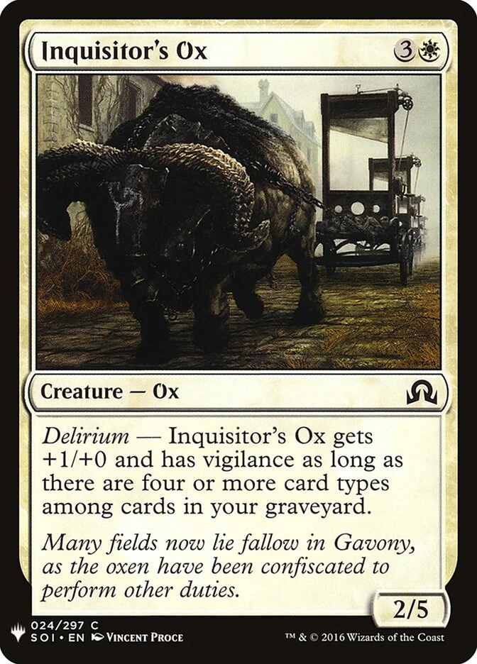 Inquisitor's Ox