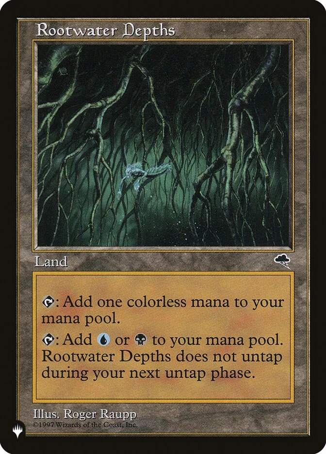 Rootwater Depths
