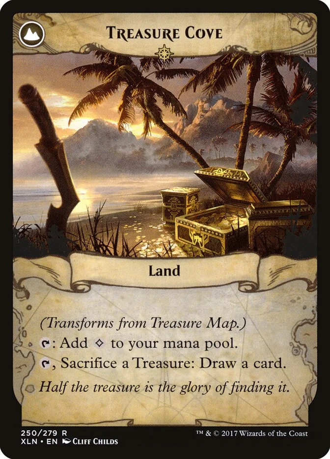 Treasure Map // Treasure Cove — other side