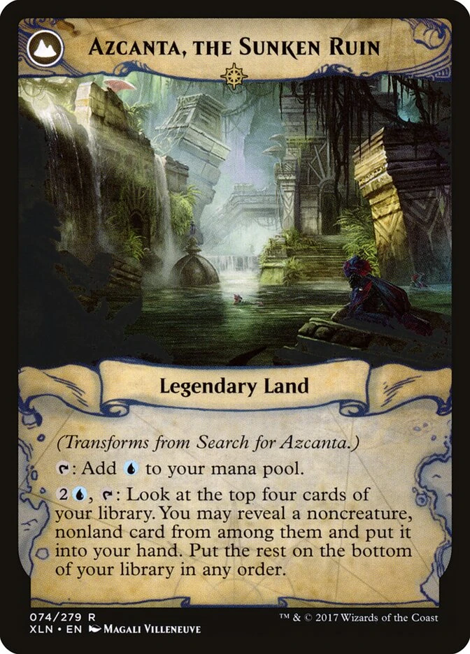 Search for Azcanta // Azcanta, the Sunken Ruin — other side