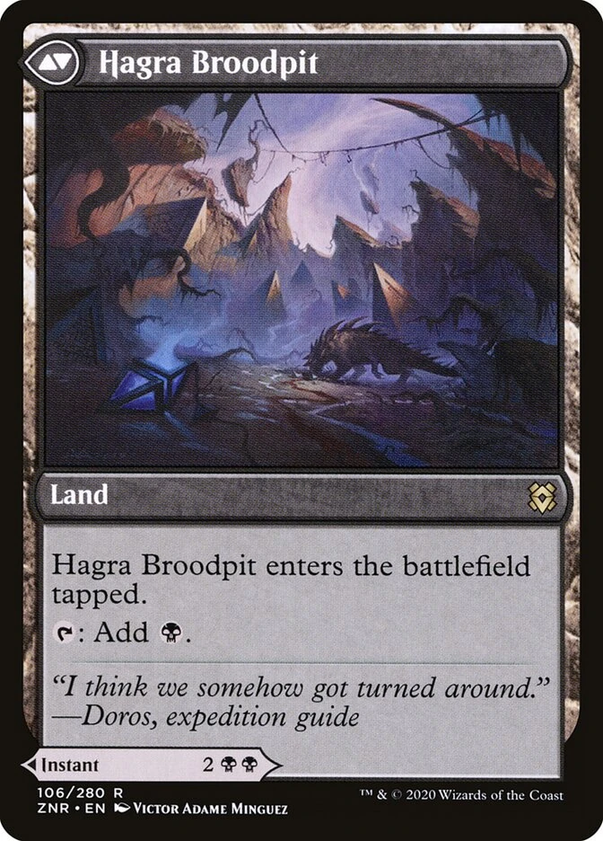 Hagra Mauling // Hagra Broodpit — other side