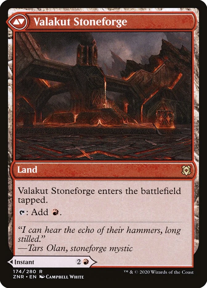 Valakut Awakening // Valakut Stoneforge — other side