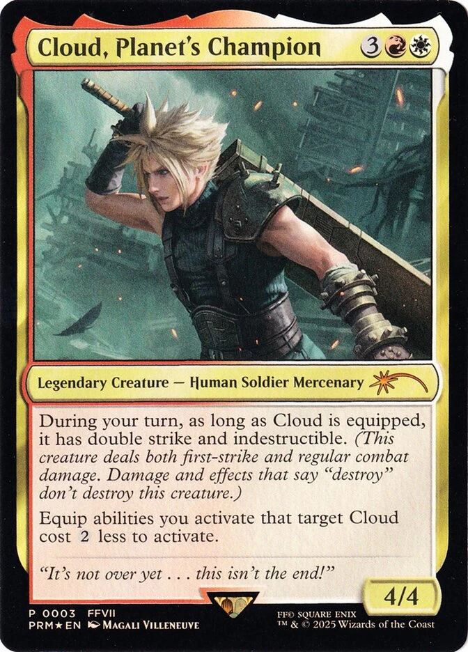 Cloud, Planet's Champion