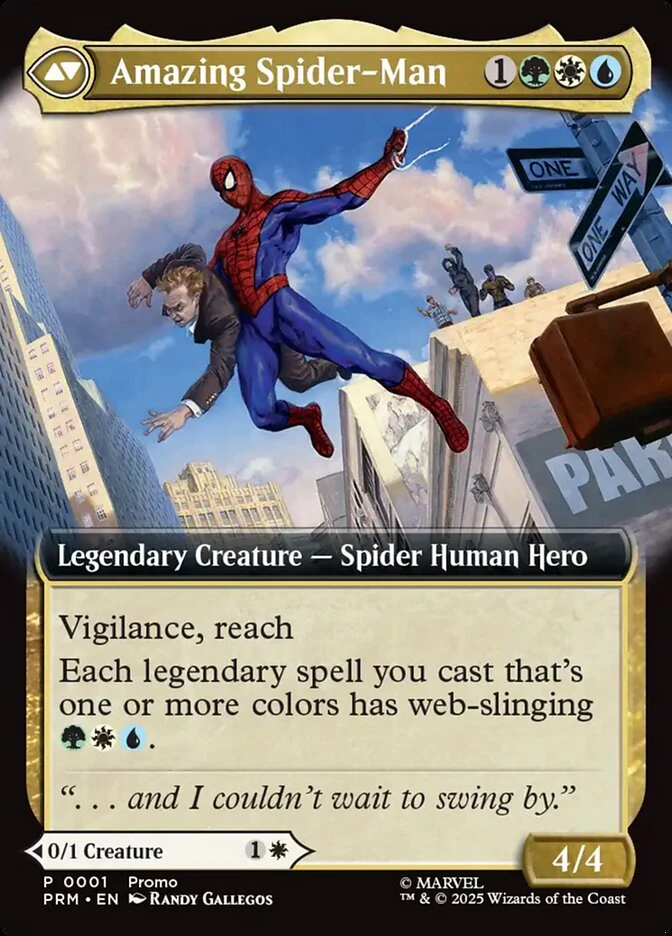 Peter Parker // Amazing Spider-Man — other side