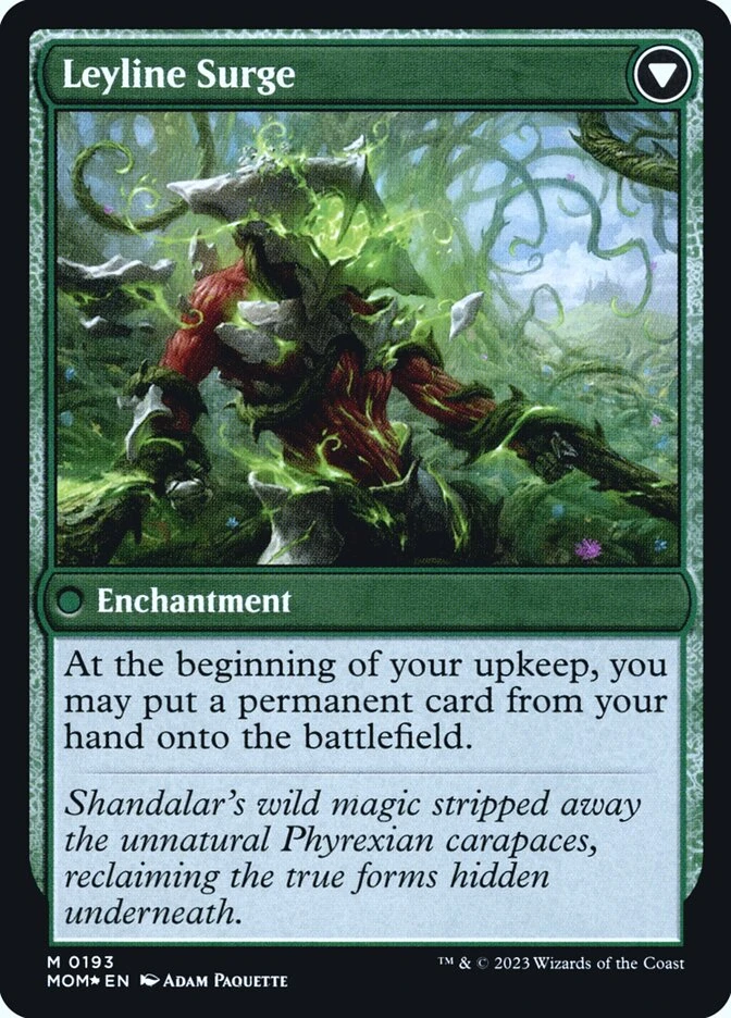 Invasion of Shandalar // Leyline Surge — other side